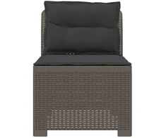 1-Vietis Sodo Sofas su Pagalvėlėmis, Atrodo kaip Ratano PP