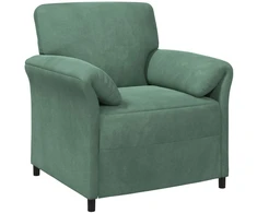 1 vietos sofa Jūrinė žalia 88 x 83 x 95 cm Aksomas