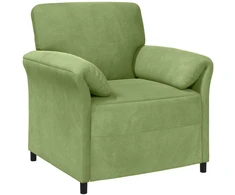 1 vietos sofa Šviesiai žalia 88 x 83 x 95 cm Aksomas