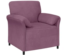 1 vietos sofa Violetinė 88 x 83 x 95 cm Aksomas