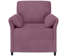 1 vietos sofa Violetinė 88 x 83 x 95 cm Aksomas