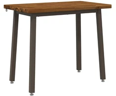 110 x 55 x 75 cm Kietos akacijos mediena Natūralus ir kava