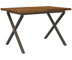 110 x 55 x 75 cm Kietos akacijos mediena Natūralus ir kava