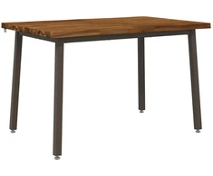 120 x 70 x 75 cm Kietos akacijos mediena Natūralus ir kava