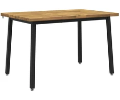 Kvadratinis valgomojo stalas 120 x 70 x 75 cm