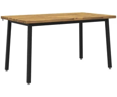 Kvadratinis valgomojo stalas 140 x 70 x 75 cm