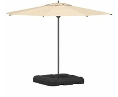Cantilever skėčio pagrindas Juoda 88,5 x 88,5 x 12 cm