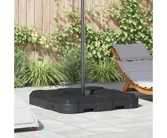 Cantilever skėčio pagrindas Juoda 88,5 x 88,5 x 12 cm