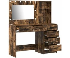 Makiažo stalas Ruda 78.5 x 41 x 135 cm Apdirbta mediena