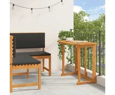 Lauko baldų komplektas Sodo suolelių komplektas 2 pcs Ruda Kietos akacijos mediena