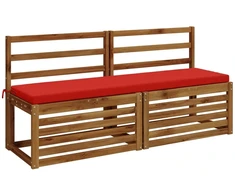 Sėdimųjų pagalvių suoleliams SOEST 2 vnt. 100% poliesteris