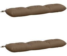 2 dalių suoliuko pagalvės VIANEN 100% poliesteris Taupe