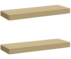 2 dalių suoliuko pagalvės VUGHT 2 pcs 100% poliesteris Smėlio