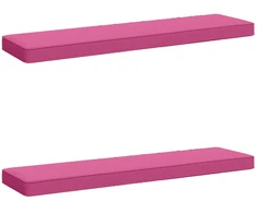 2 dalių suoliuko pagalvės VUGHT 2 pcs 100% poliesteris Rožinė