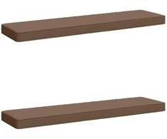 2 dalių suoliuko pagalvės VUGHT 2 vnt. 100% poliesteris Taupe