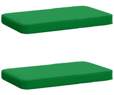 2 dalių suoliuko pagalvės VUGHT 2 pcs 100% poliesteris Žalia