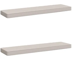 2 dalių suoliuko pagalvės VUGHT 2 pcs 100% poliesteris Balta