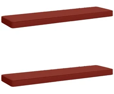 2 dalių suoliuko pagalvės VUGHT 2 pcs 100% poliesteris Raudona