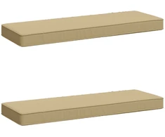 2 dalių suoliuko pagalvės VUGHT 2 pcs 100% poliesteris Smėlio
