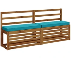 2 dalių suoliuko pagalvės VUGHT 2 pcs 100% poliesteris Turkio