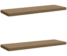2 dalių suoliuko pagalvės VUGHT 2 vnt. 100% poliesteris Taupe