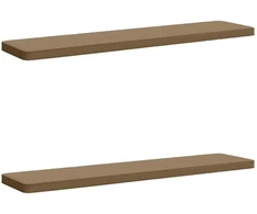 2 dalių suoliuko pagalvės VUGHT 2 vnt. 100% poliesteris Taupe