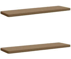 2 dalių suoliuko pagalvės VUGHT 2 vnt. 100% poliesteris Taupe