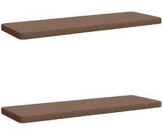 2 dalių suoliuko pagalvės VUGHT 2 vnt. 100% poliesteris Taupe