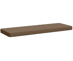 2 dalių suoliuko pagalvės VUGHT 2 vnt. 100% poliesteris Taupe