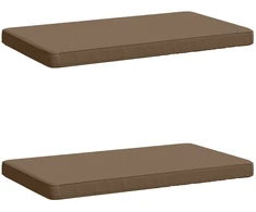 2 dalių suoliuko pagalvės VUGHT 2 vnt. 100% poliesteris Taupe