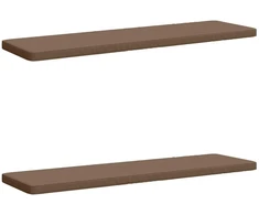 2 dalių suoliuko pagalvės VUGHT 2 vnt. 100% poliesteris Taupe
