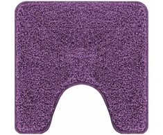 Antisklidus vonios kilimėlių rinkinys 2 pcs Violetinė PP