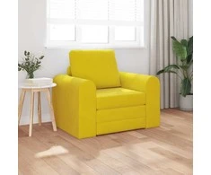 Sofa lova Geltona 98 x 71 x 83 cm Aksomas