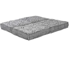 Modulinė sofa 2 pcs Šviesiai pilka 140 x 70 x 36 cm Audinys