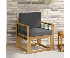 Lauko sofa Poliesteris Balta ir antracito