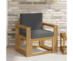 Lauko sofa Poliesteris Balta ir antracito