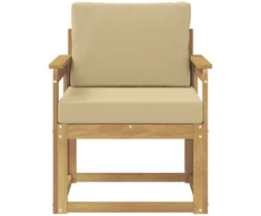 Lauko sofa Poliesteris Balta ir Bežė