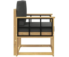 Lauko sofa Poliesteris Balta ir antracito