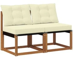 2 Vienetas Lauko vidurinė sofa