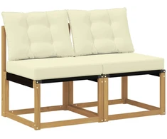 2 Vienetas Lauko Vidurinis Sofa