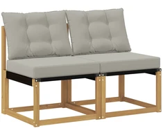 2 Vienetas Lauko Vidurinis Sofa