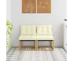 2 Vienetas Lauko Vidurinis Sofa