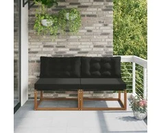 2 Vienetas Lauko Vidurinis Sofa