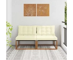 2 Vienetas Lauko Vidurinis Sofa
