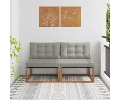 2 Vienetas Lauko Vidurinis Sofa