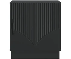 Naktinis staliukas 2 vnt. Juoda 43 x 34,5 x 47 cm