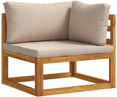 2 vnt. Kampinė sofa su pagalvėlėmis
