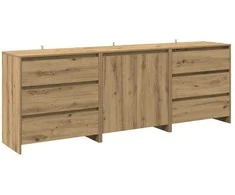 3 dalių indauja Artisan Oak Engineered Wood