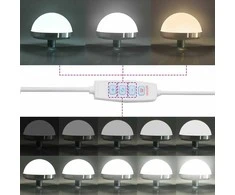Puošimosi stalo komplektas su LED 3 vnt. Amatininkų ąžuolas