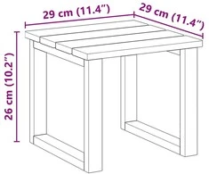 staliuku 3 pcs Natūrali Impregnuota pušies mediena
